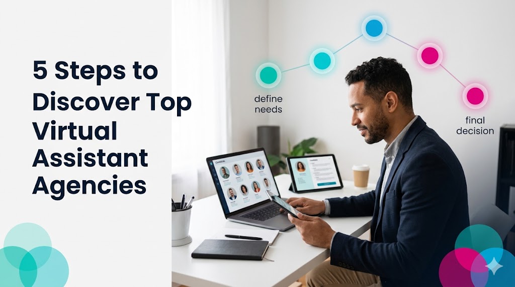 5 Steps to Discover Top Virtual Assistant Agencies